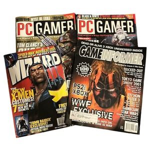 Gaming Magazines Lot of 4, June and July 2001